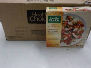 lot 340 image: Case of 8 Frozen Healthy Choice Gen...