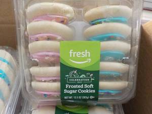 lot 344 image: 6 Frozen Pkgs Frosted Soft Sugar Co...
