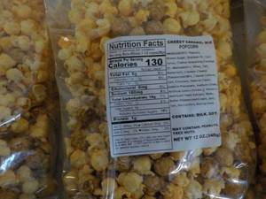 lot 363 image: 6 - 12 oz Bags Cheesy Caramel Mix P...