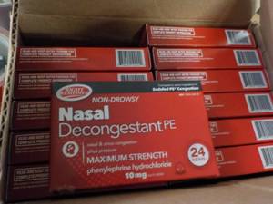 lot 378 image: case of 12 Right Remedies Nasal Dec...