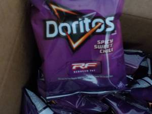 lot 382 image: case of Doritos Spicy Sweet Chili C...