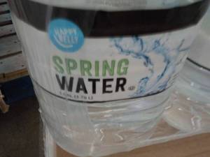 lot 387 image: 2 - 6 Gallons Spring Water...