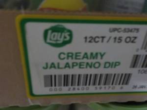 lot 401 image: 12 - 15 oz Creamy Jalapeno Dip...