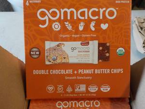 lot 404 image: 2 Cases Gomacro Double Chocolate an...