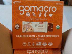 lot 406 image: 2 Cases Gomacro Double Chocolate an...