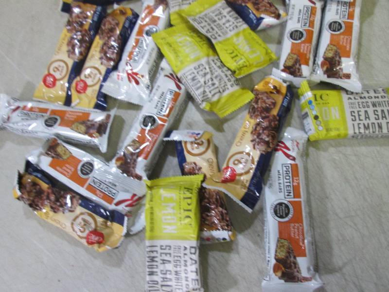 (B-1) Assorted Protein Bars Past Da...