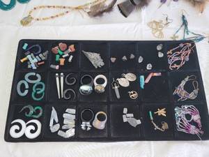 lot 15 image: Glass Jewelry and Earring Collection