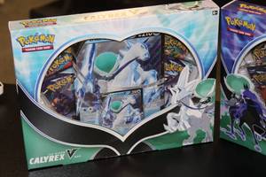 Pokemon Calyrex V Color Variation Box Lot  2 V Boxes