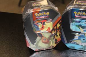 Pokemon Battle Styles Tin Lot  2 Tins