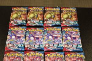 Pokemon Battle Styles Booster Pack Lot  16 Booster Packs
