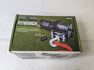 lot 59 image: Badland 2500 lb ATVUtility Winch with Wire - B