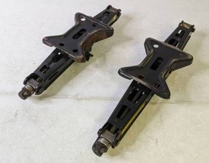 lot 54 image: Pair of Black Metal Car Jacks - B