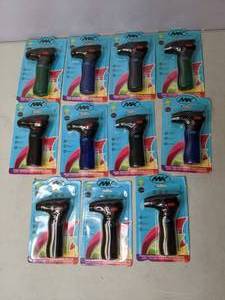 lot 81 image: Lot of 11 MK Torch Lighters NEW - B
