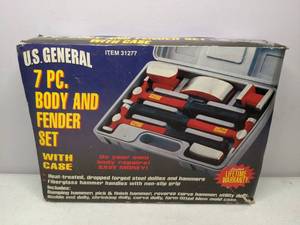 lot 29 image: U.S. General 7 Piece Body and Fender Set - B