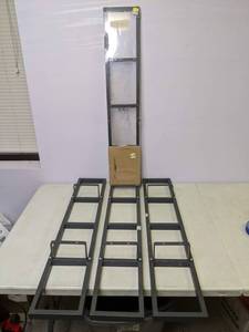 lot 158 image: Set of 4 IKEA Wall Mount Media Storage Racks CD DVD Organizer - B