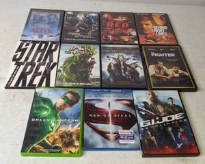 lot 142 image: DVD Lot Man of Steel, Green Lantern, Star Trek, Behind Enemy Lines, G.I. Joe, & More - N