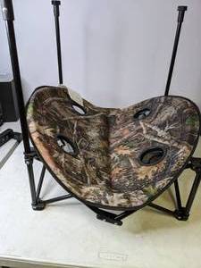 lot 188 image: Camouflaged Outdoor Table with Carrying Case - N