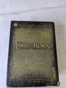 lot 189 image: Lord of the Rings Special Extended DVD Set - N