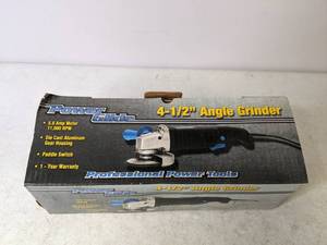 lot 136 image: Power Glide 4 12 Angle Grinder - B