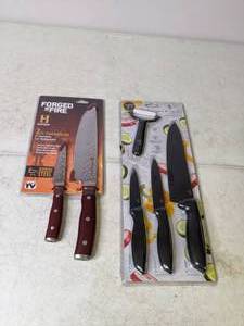 lot 123 image: Kitchen Knife Sets (New in Packaging) - B