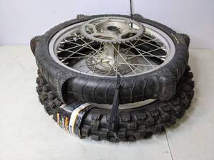 lot 166 image: AMS Sand Snake MX 10090-19 Rear Tire and Dunlop Geomax MX52 Rear 10090-19 - N