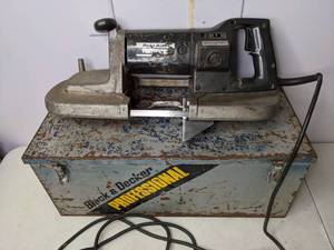 lot 96 image: Black and Decker Professional Band Saw with Box - B