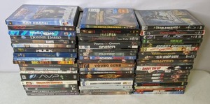 lot 249 image: DVD Lot Pacific Rim, Hulk, Rocky, Hostel, & More - N