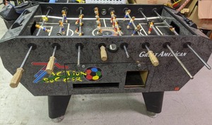 lot 183 image: Huskers Great American Action Soccer Foosball Table - N