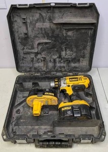 lot 246 image: DeWalt Cordless Driver w Case - N