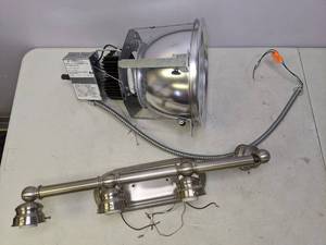 lot 333 image: Set of 2 Light Fixtures - Lumenoptix & Hampton Bay - N