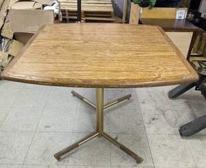 lot 303 image: Large Wood Top Table - N
