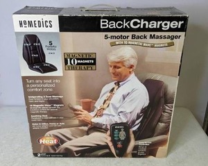 lot 436 image: HoMedics MW-300 5-Motor Back Massager WHeat - N