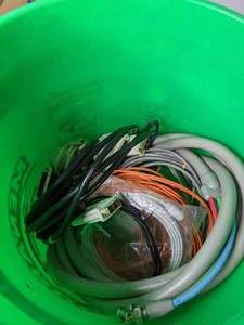lot 398 image: Lot of Cables, Connectors, and More - N