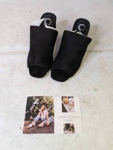 lot 473 image: NEW Journee Collection Womens Adelaide Sandal - Size 9, Black - N