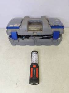 lot 422 image: Dremel 400 XPR Variable Speed Rotary Tool Kit and Bell & Howell Task Light - N