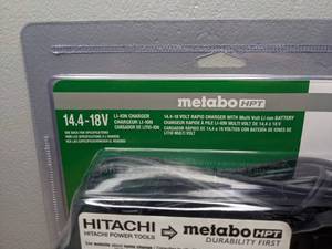 lot 35 image: Brand New Metabo HPT MultiVolt 36-Volt Lithium-Ion 4.0Ah Battery & Charger
