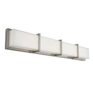 lot 48 image: Artika Subway 35 in. Stainless Steel LED Vanity Light Bar