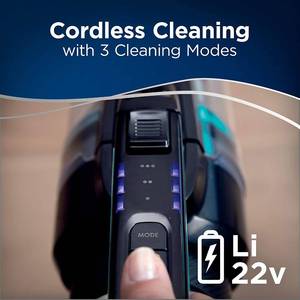 lot 157 image: BISSELL ICONpet Cordless Stick Vac wTangle Free Brushroll & SmartSeal Filtration