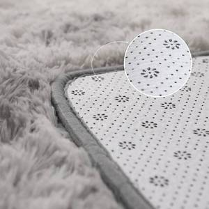 lot 77 image: BSTLUV Light Grey Ultra Fluffy & Soft 6 x 9 Area Rug