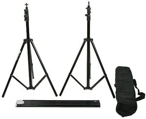 lot 23 image: Background Stand Backdrop Support System Kit 8ft by 10ft Wide by Fancierstudio TB30