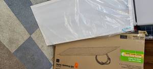 lot 85 image: Commercial Electric  2 ft. x 4 ft. 128-Watt Equivalent Integrated LED White Troffer, 3500K4000K