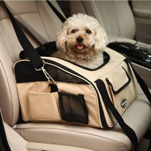 lot 109 image: Pet Car Booster Seat Carrier, Khaki