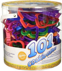 lot 100 image: Nordicware Baking Sheets & Wilton Cookie Cutters