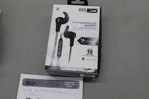 lot 888 image: Altec Waterproof Sport Bluetooth Earphones (New )