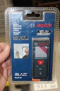 lot 912 image: Bosch Blaze Professional GLM 30 100 Laser Measure (in original packaging)