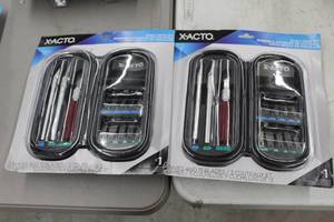lot 935 image: Lot of (2) X-acto Knife Kits 3-knife13-blade (New )