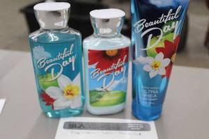 lot 988 image: Beautiful Day Body Cream, Lotion, Shower Gel