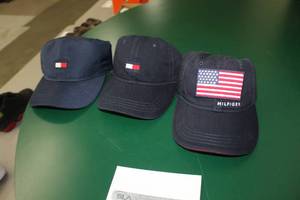 lot 1021 image: Lot of (3) Hilfiger Baseball Caps