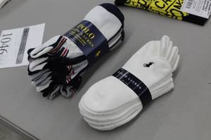 lot 1046 image: Ralph Lauren POLO Mens Socks - 3-Pack, 6-Pack