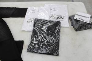 lot 1066 image: Lot of (3) Royal T-Shirts 4XL (in original packaging)